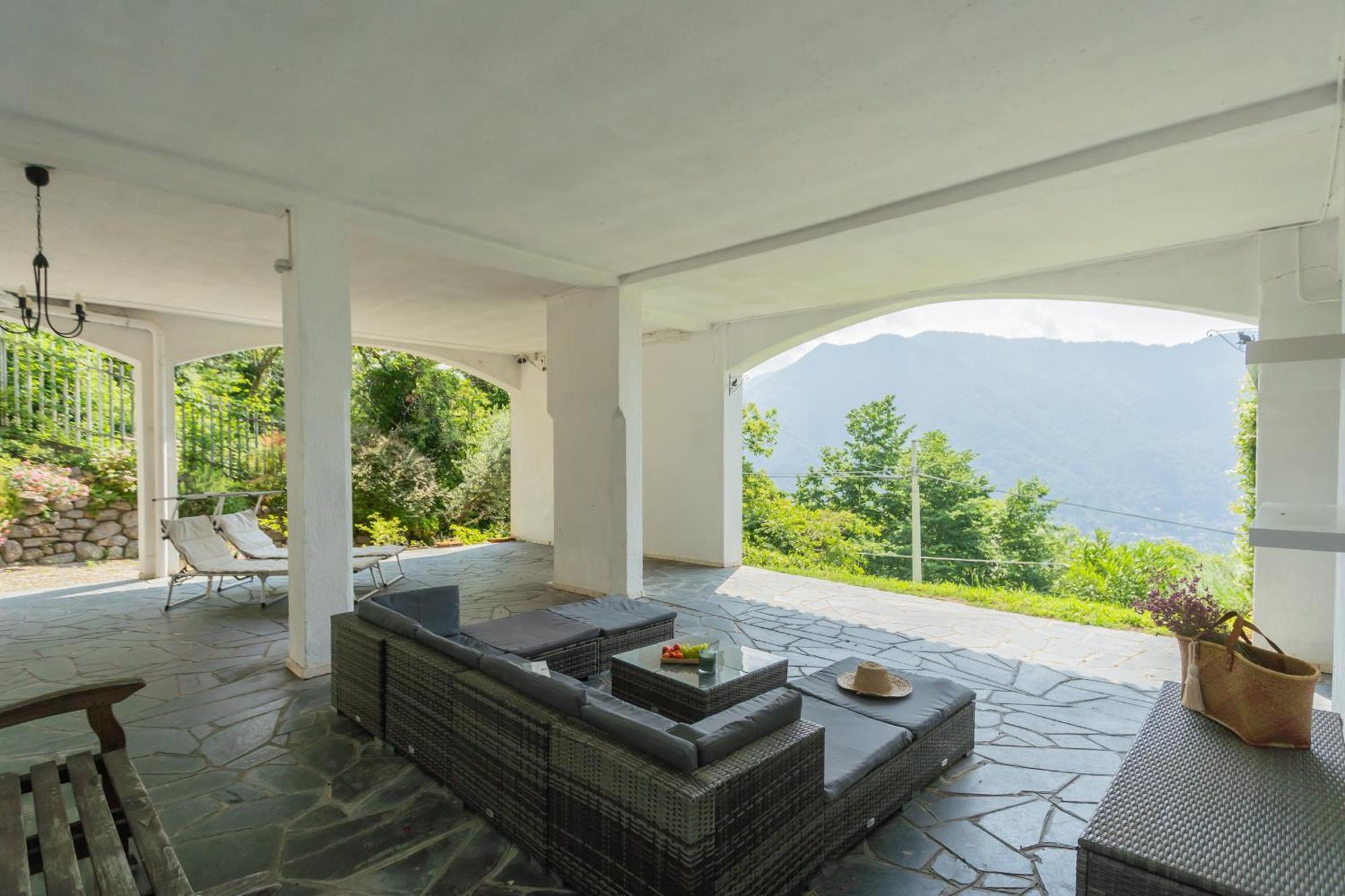 Top Lake View Villetta By Rent All Como Черноббио Экстерьер фото