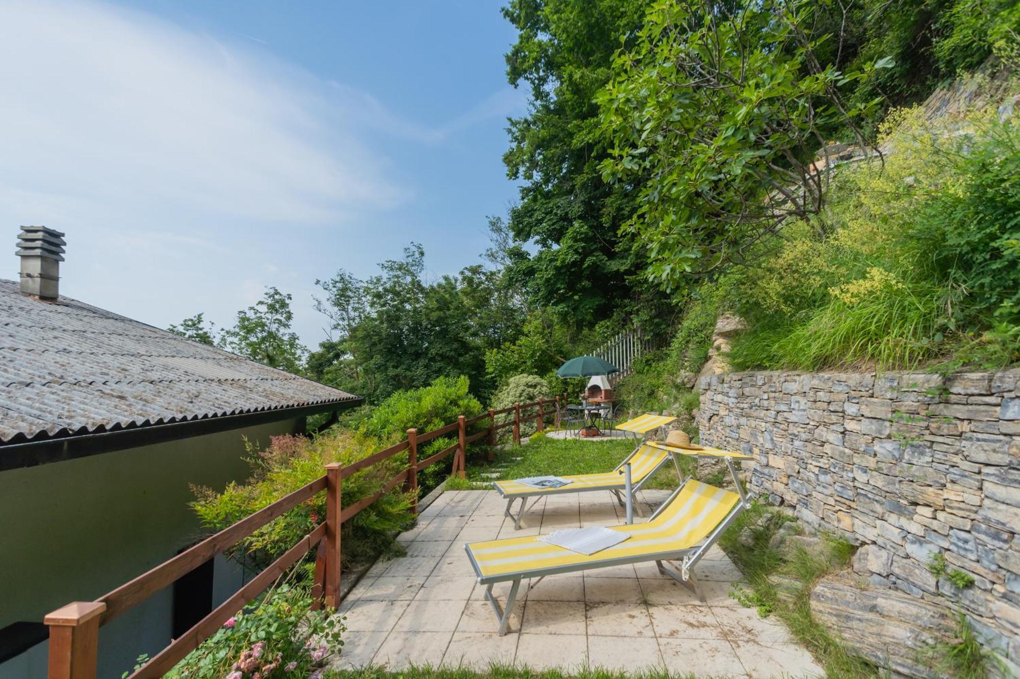 Top Lake View Villetta By Rent All Como Черноббио Экстерьер фото