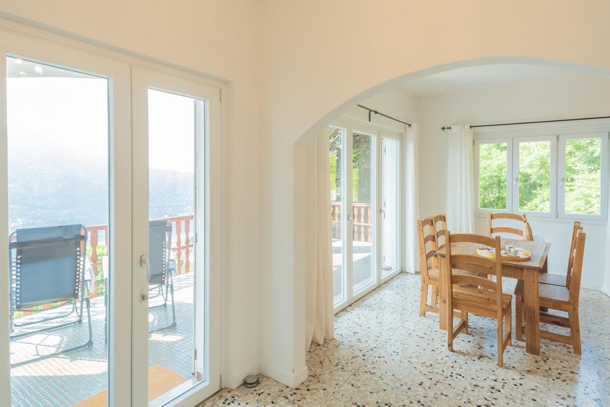 Top Lake View Villetta By Rent All Como Черноббио Экстерьер фото