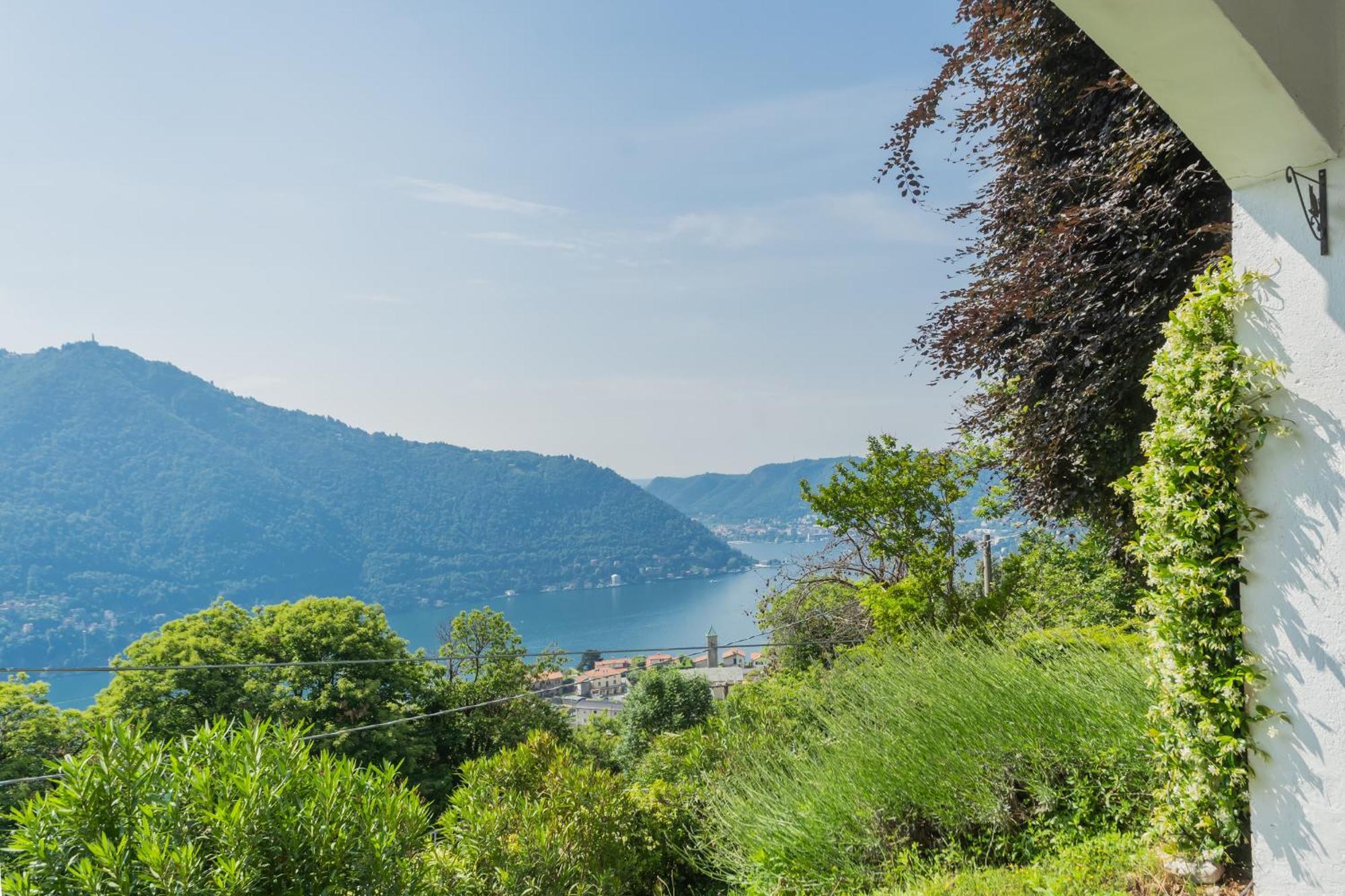 Top Lake View Villetta By Rent All Como Черноббио Экстерьер фото